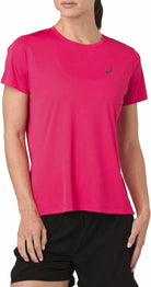 CAMISETA ASICS SILVER SS ROSA XS