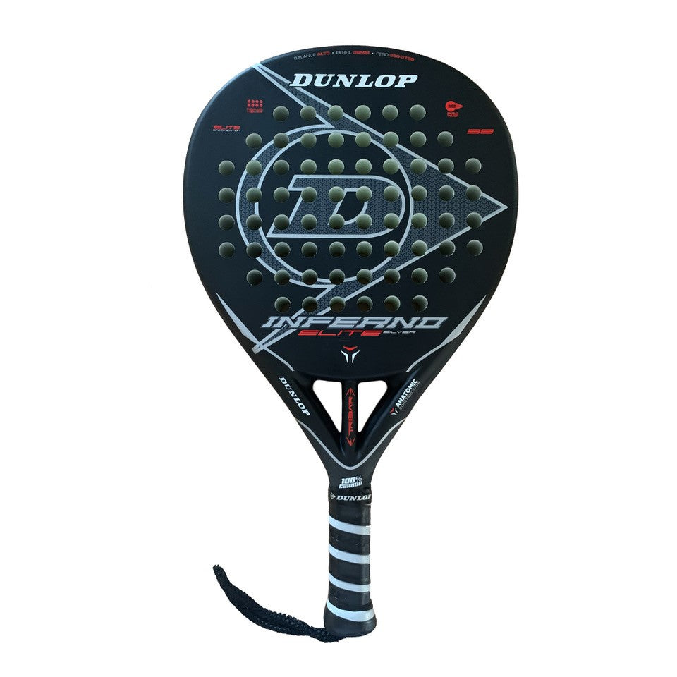 Pala de Pádel Dunlop Inferno Elite Silver G1 HL