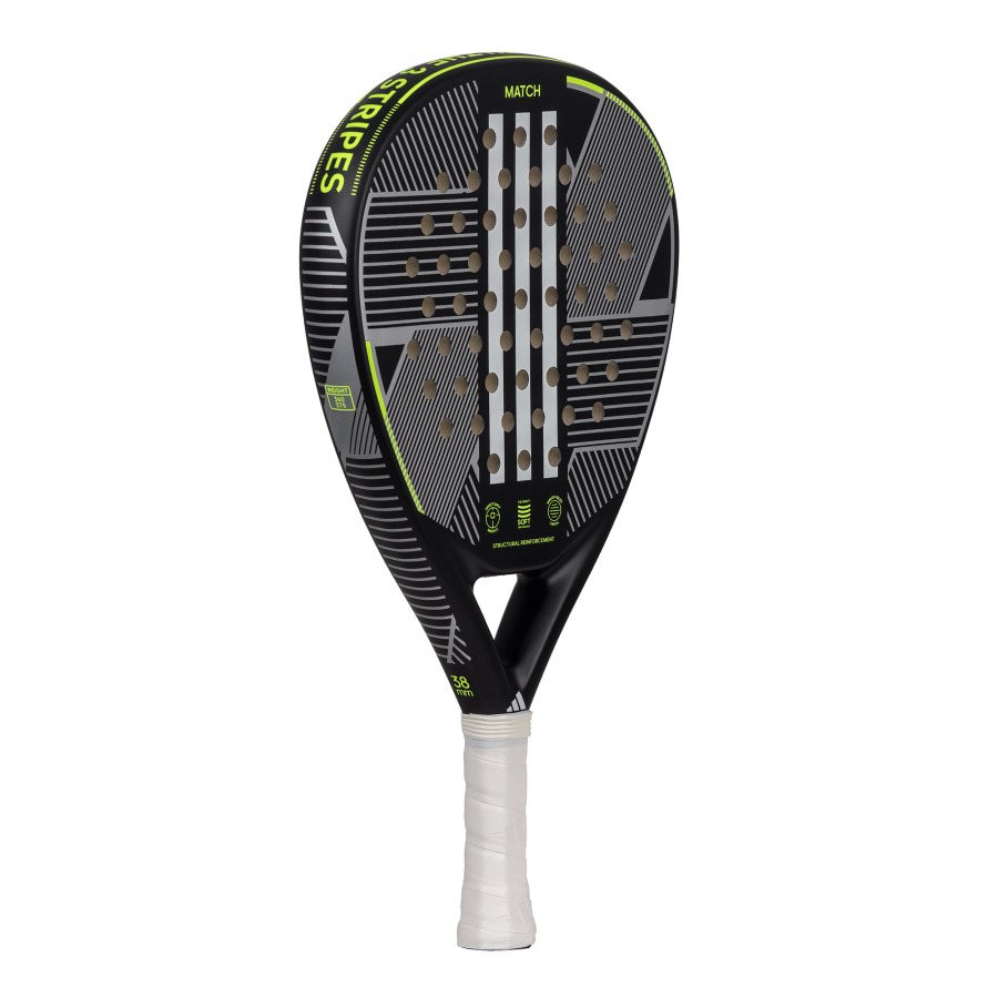 Pala Padel Adidas Match 3.3 Black/Lime 2