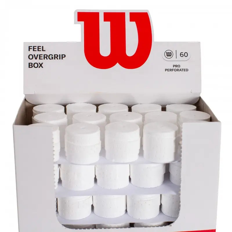 Caja Overgrip Wilson Comfort Box 60 Unidades