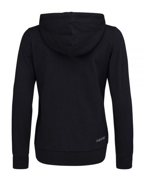 SUDADERA HEAD CLUB GRETA FZ MUJER NEGRO M