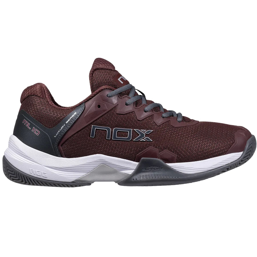 Zapatillas de Pádel Nox ML10 HEXA 39 / Granate/Gris 33