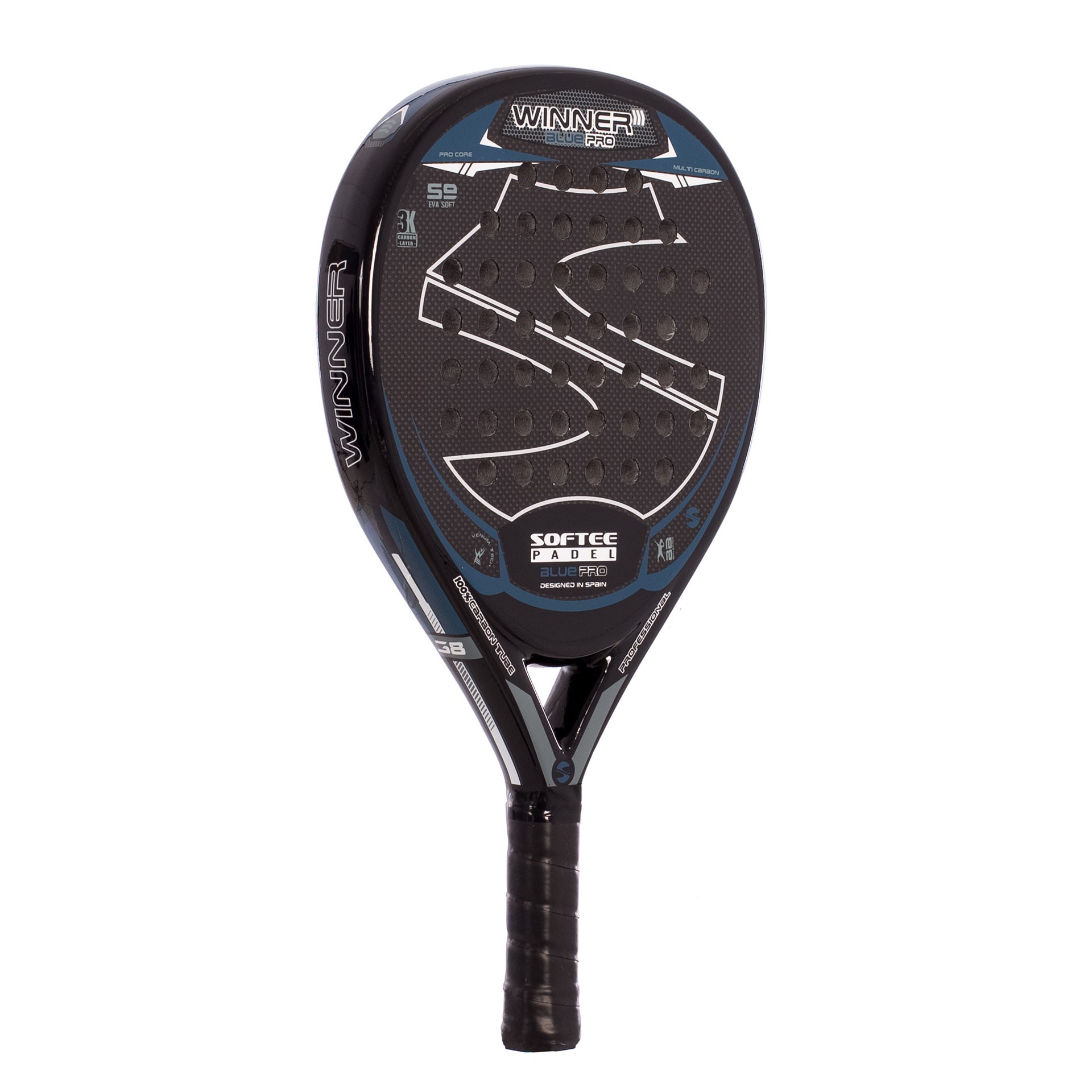 Pala Pádel Softee Winner Pro Blue 5