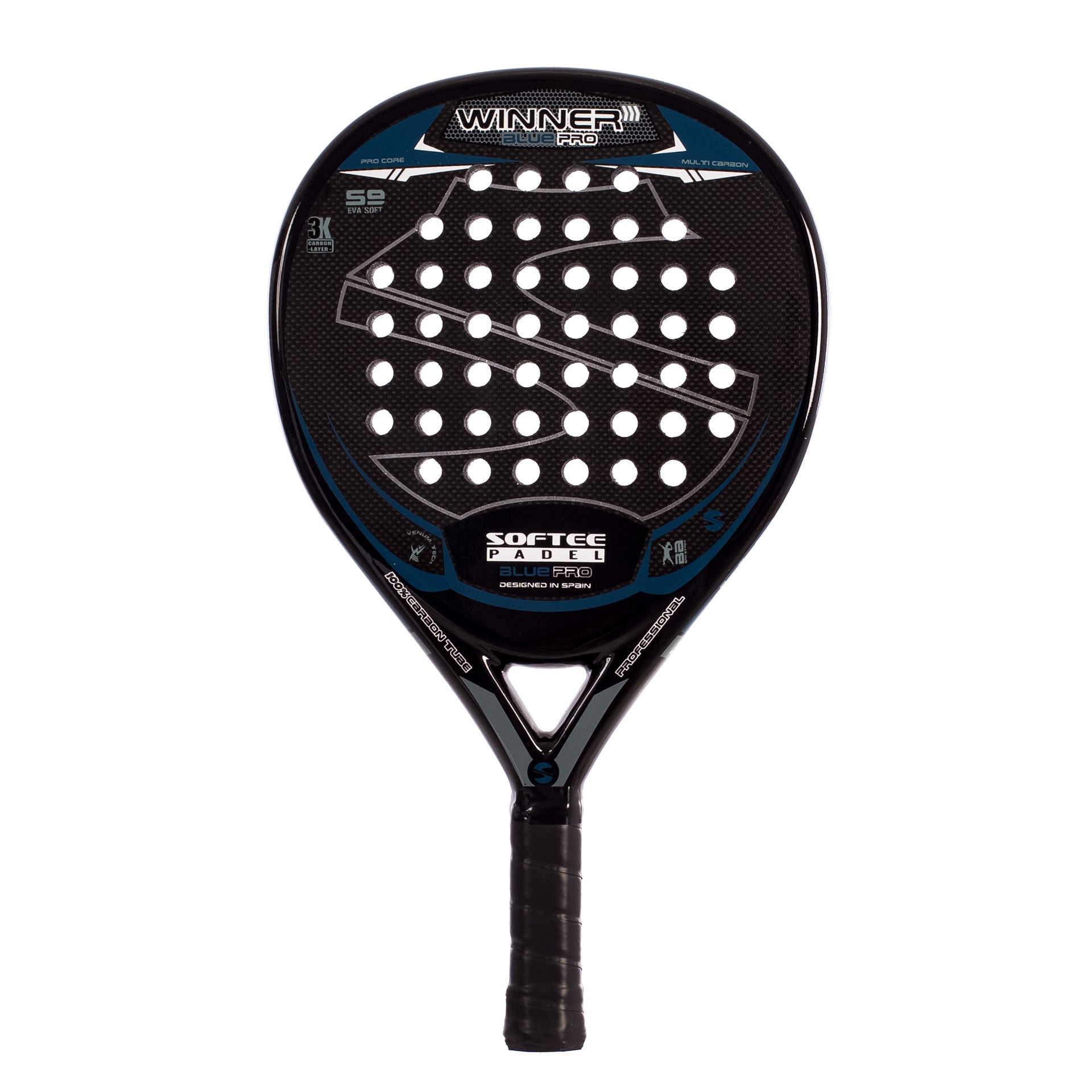 Pala Pádel Softee Winner Pro Blue 3