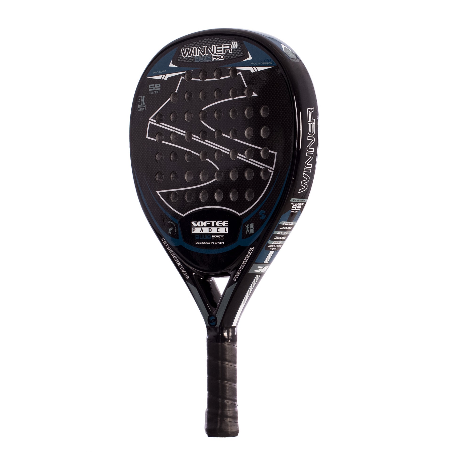 Pala Pádel Softee Winner Pro Blue 2