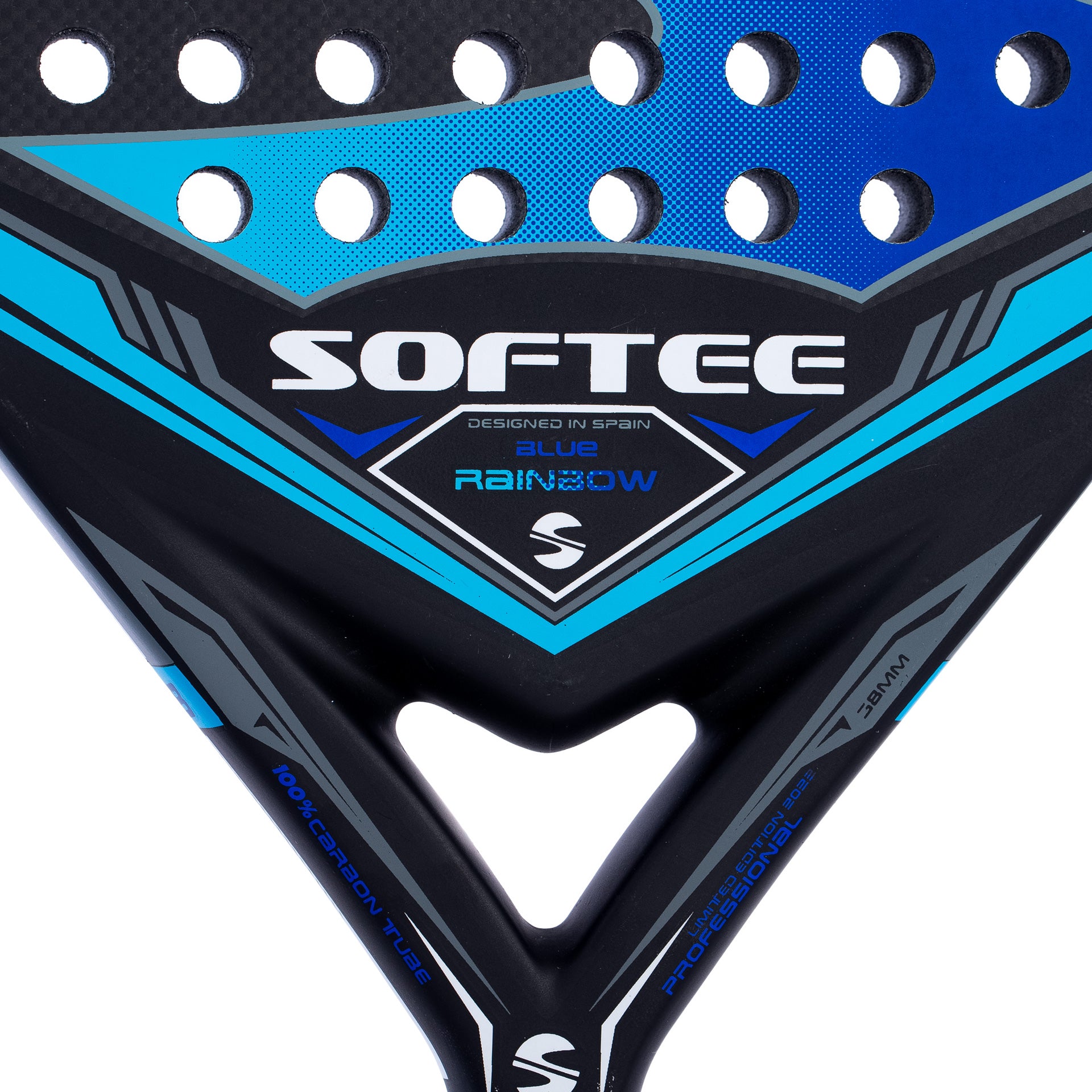 PALA PÁDEL SOFTEE POTENZA RAINBOW BLUE 6