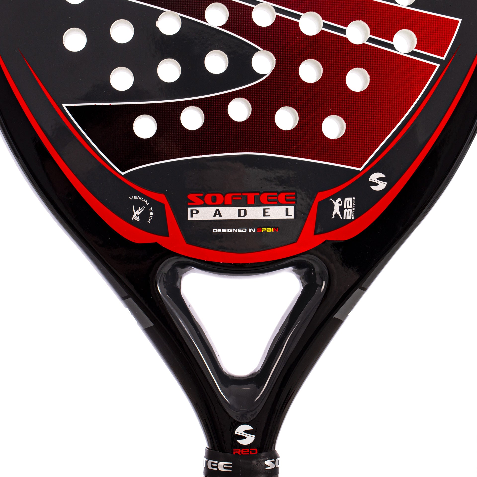 Pala Padel Softee Pro Master Evolution Red 6