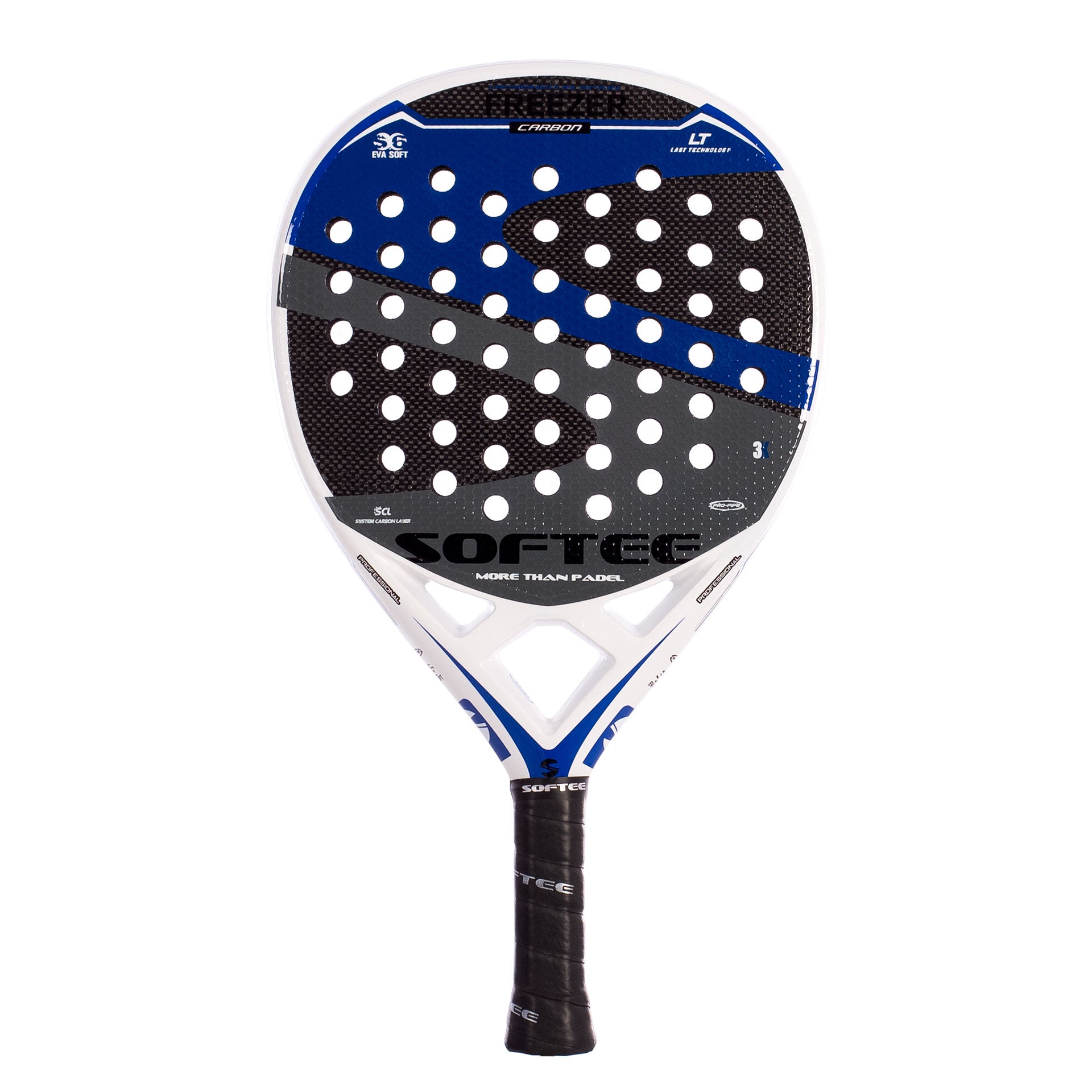 PALA PÁDEL SOFTEE FREEZER CARBON BLUE 1