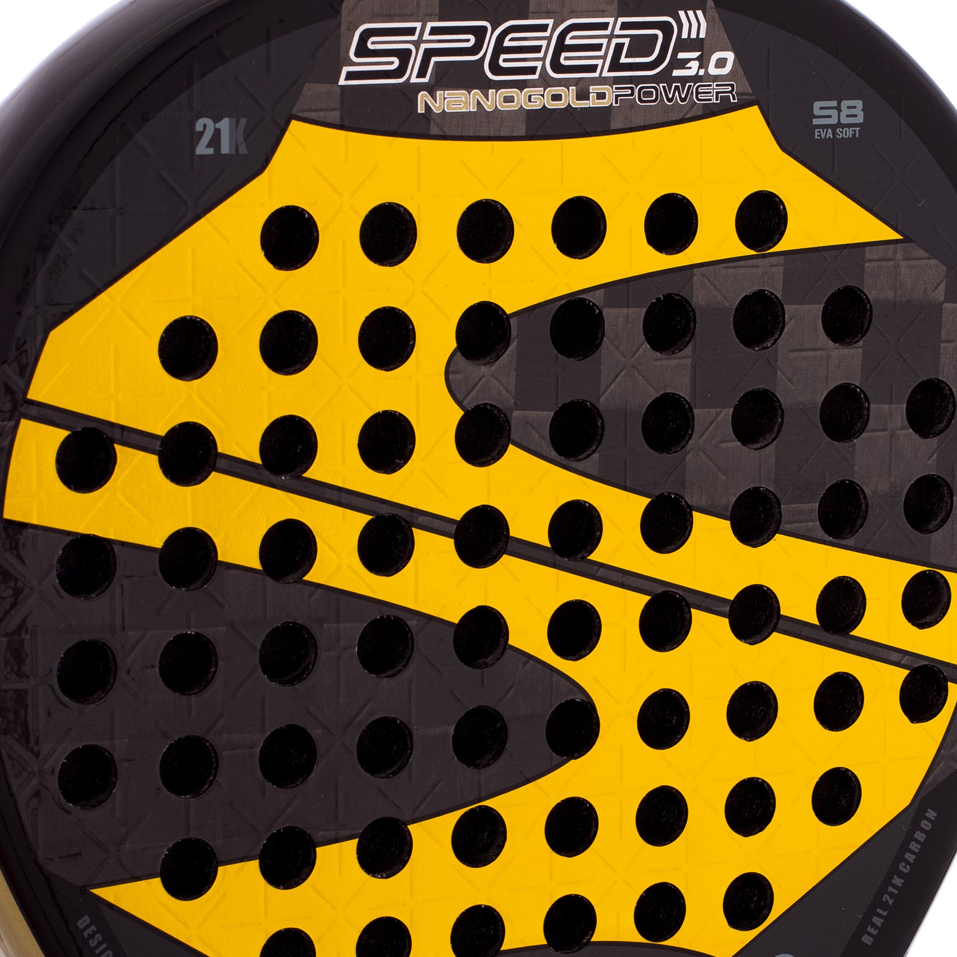 Pala Padel Softee Speed Gold Power 3.0 Nano Mesh 7