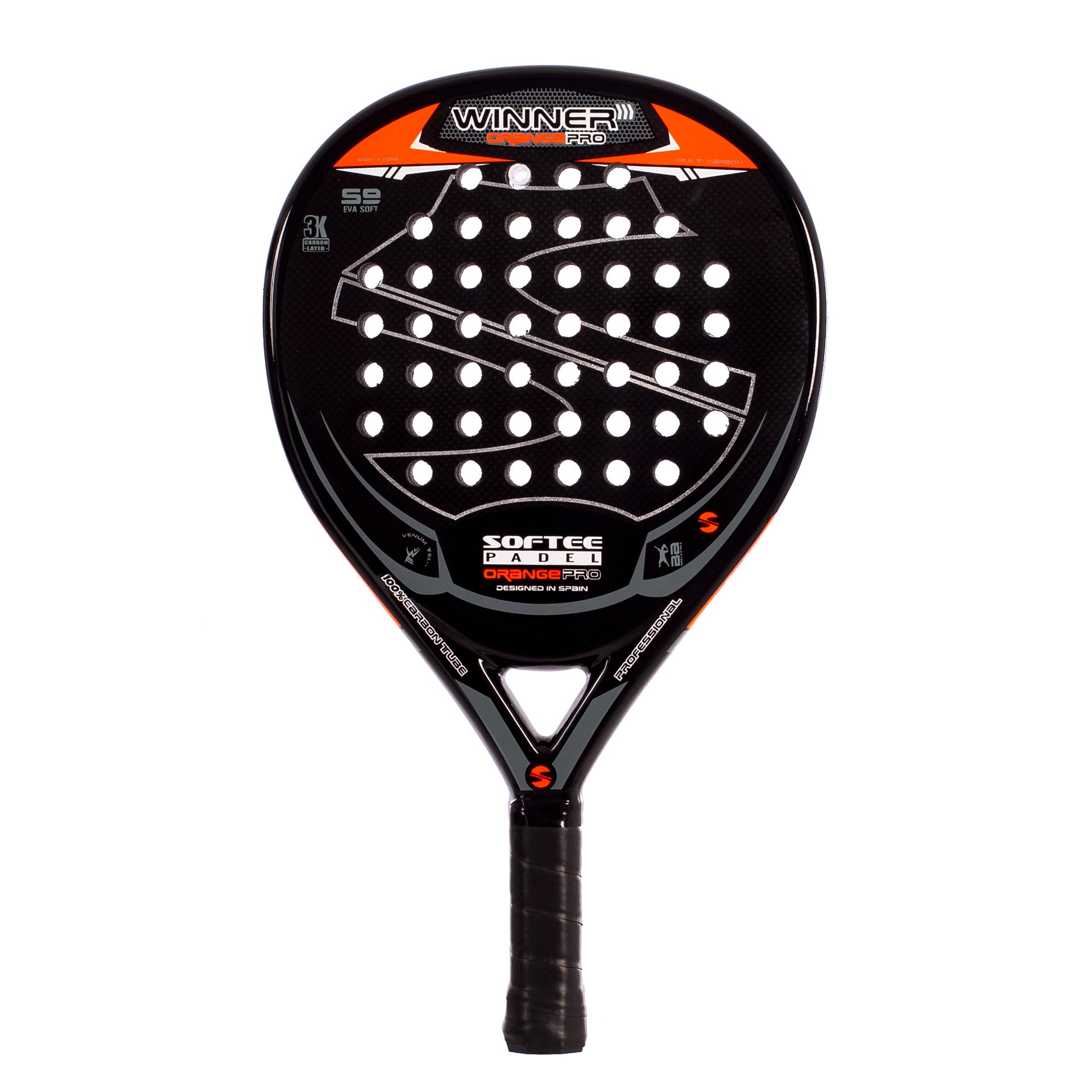 Pala Padel Softee Winner Pro Orange 3