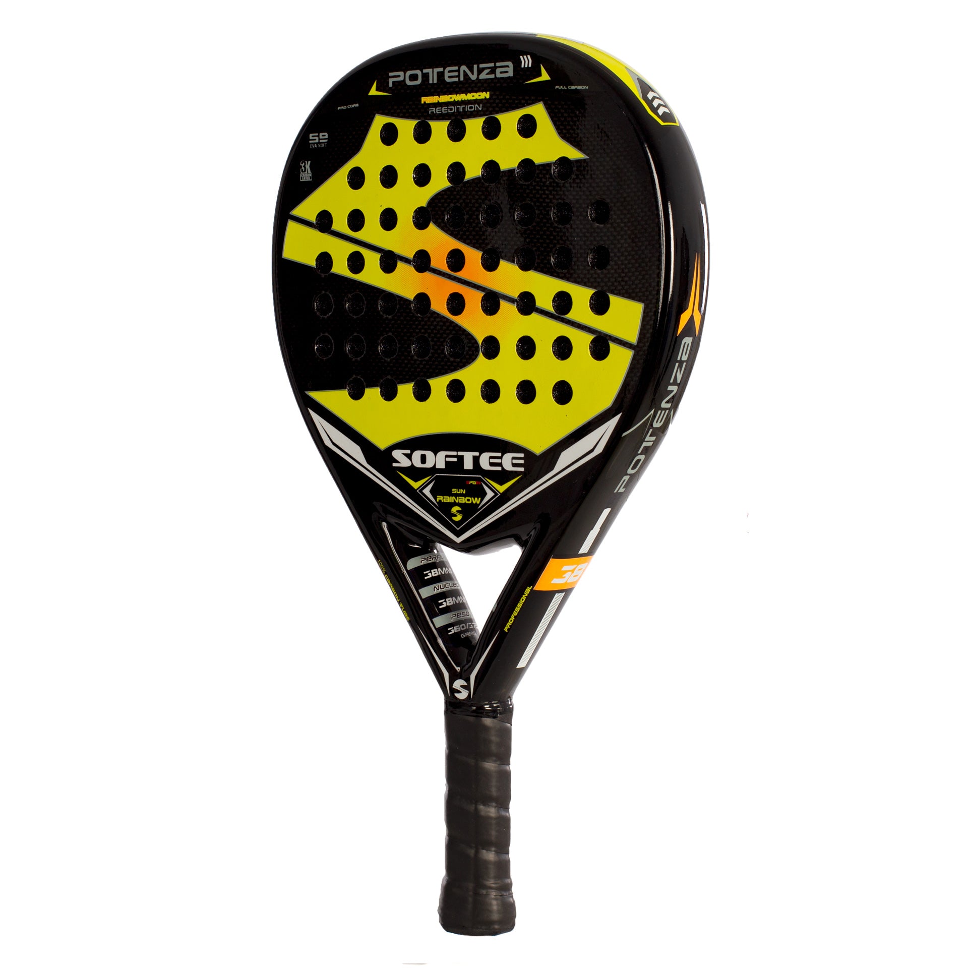 Pala Padel Softee Potenza Rainbow Sun 2