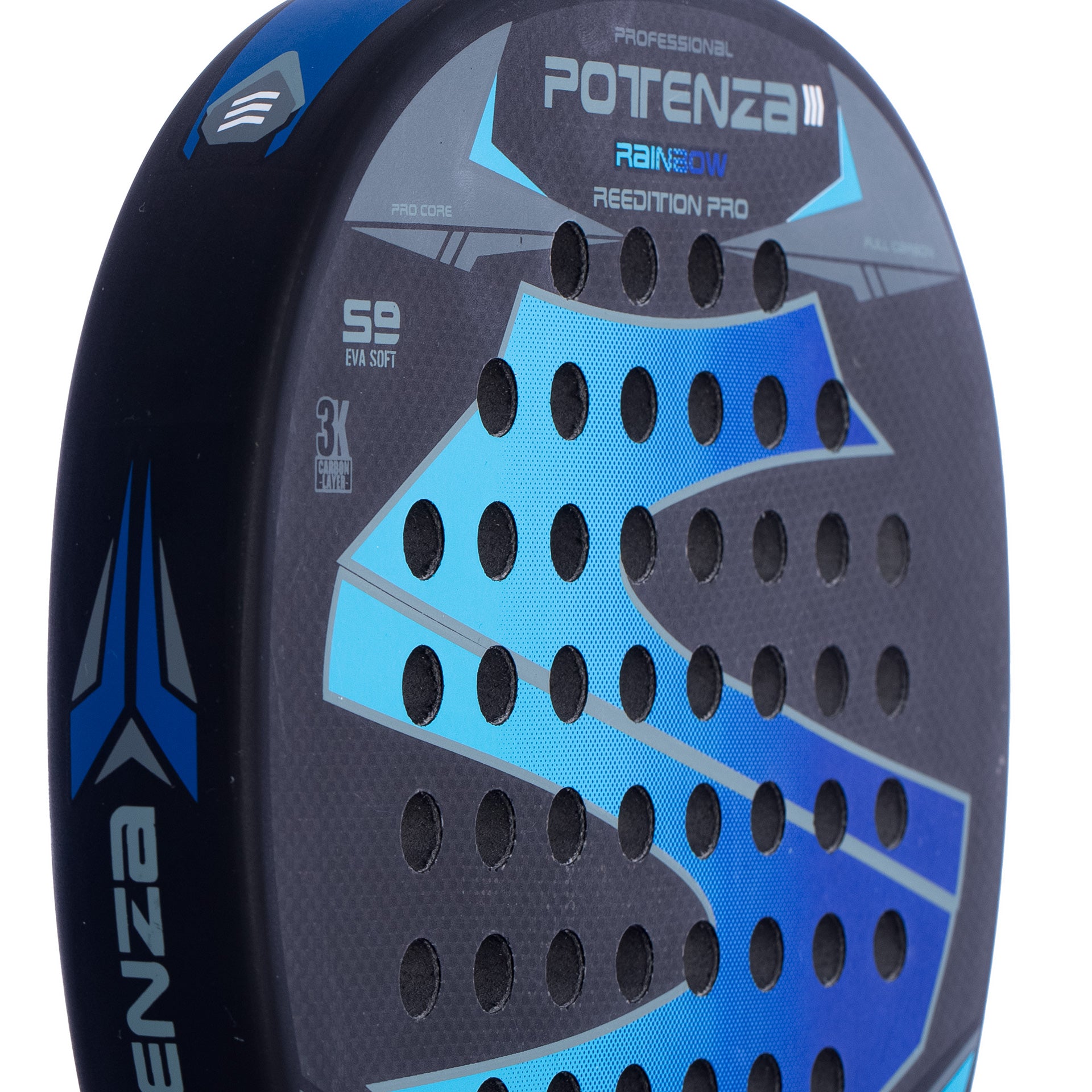 PALA PÁDEL SOFTEE POTENZA RAINBOW BLUE 5